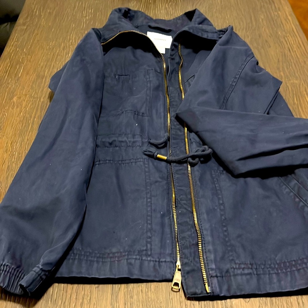Old Navy Navy Blue Bomber Style Jacket